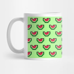 Pixel Watermelon Mug